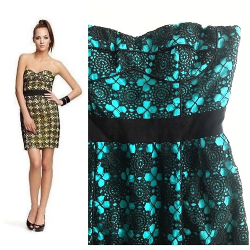 Cynthia Steffe Britney crochet dress